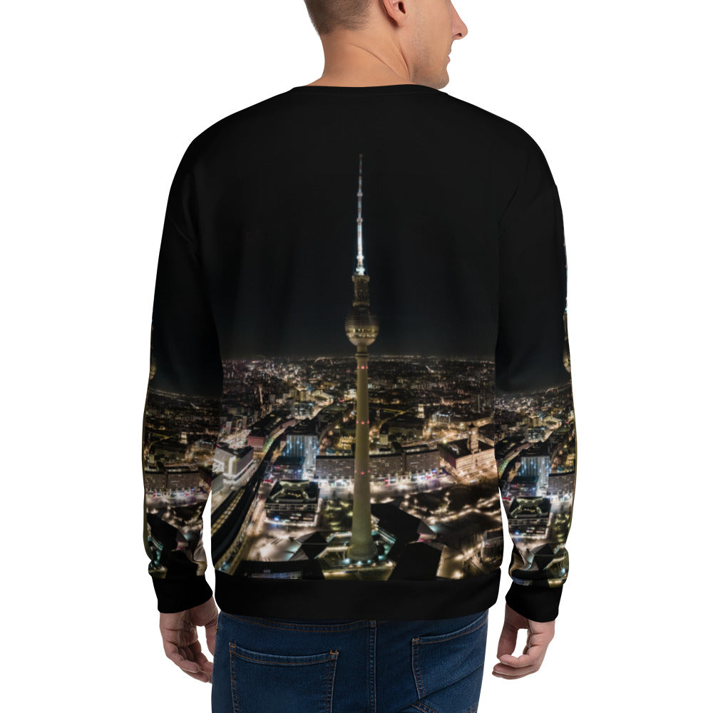 alexanderplatz by night | City-Sweater | unisex