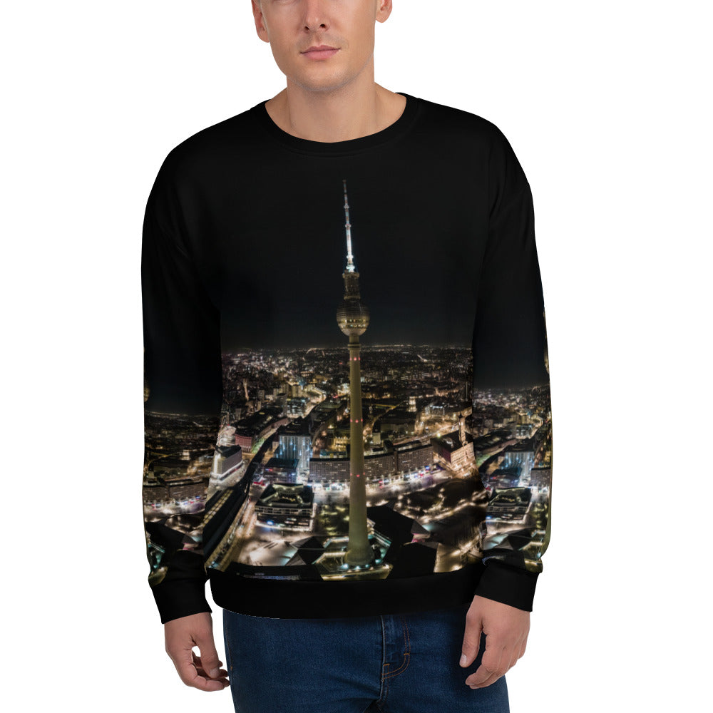 alexanderplatz by night | City-Sweater | unisex